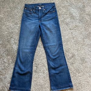 J. Crew Billie Demi Boot Crop Jeans. Size 26